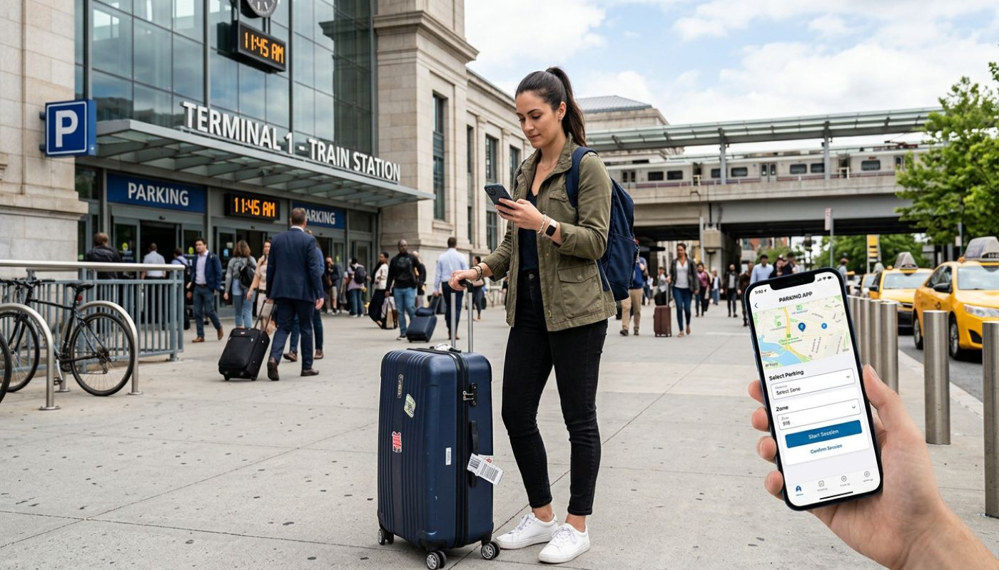 Comment économiser sur le stationnement lors de vos voyages en train ?
